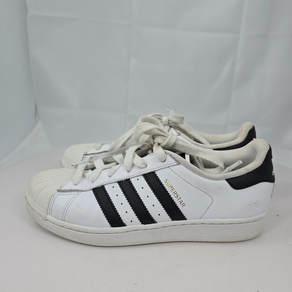 Adidas Originals Superstar Women 7 Shell Toe Classic White Black C77153 Sneaker